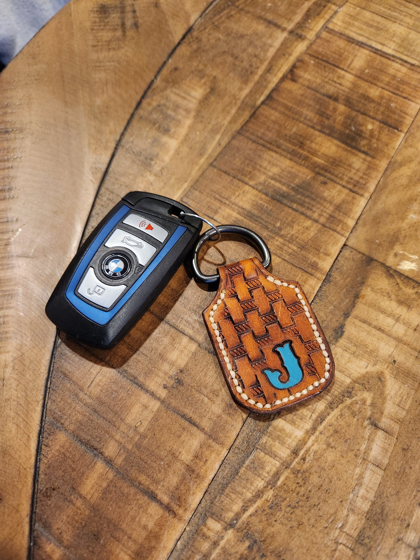 Customized Leather Keychain/Tag