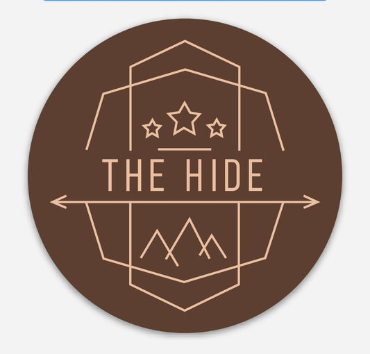 The Hide Round Sticker